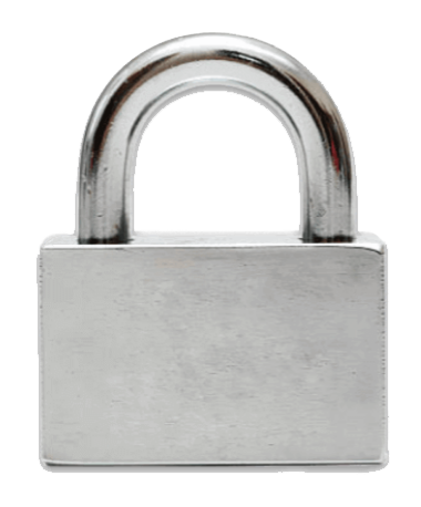 small icon of a padlock
